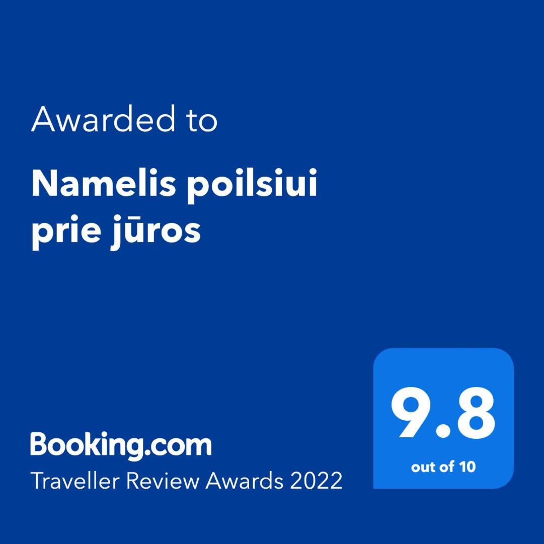 Namelis Poilsiui Prie Juros Villa Klaipėda Rum bild
